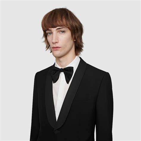 gucci wool and mohair tuxedo mens l|black wool mohair tuxedo.